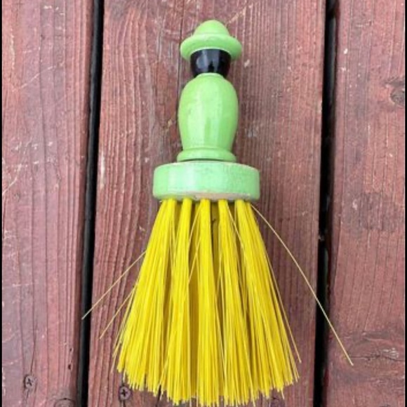 💛💛 Antique Vintage Wood Clothes Crumb Brush Whisk Broom 💛💛 - Picture 4 of 4